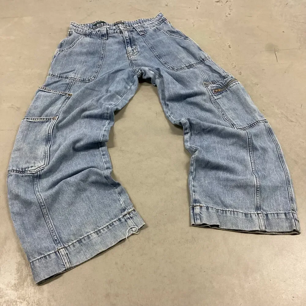 vintage y2k baggy cargo jeans 29x29